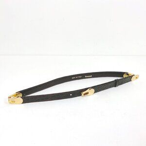 Bazzani Crocodile Embossed Cowhide Brown Belt Italy Sz 28